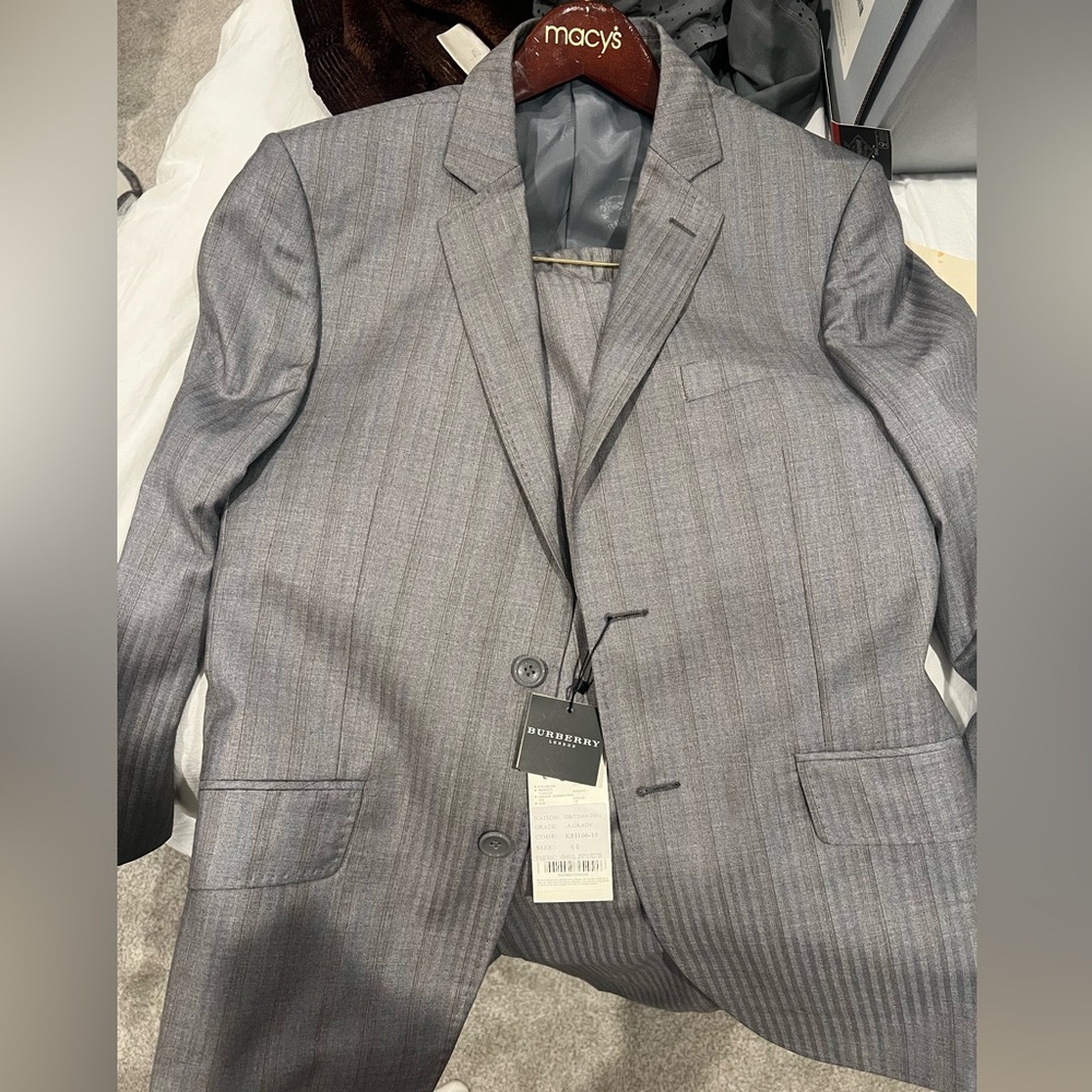 Burberry suit